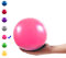 Vaupan Mini Balle d'exercice 22,9 cm Petit Ballon de Gym avec Paille Gonflable pour Yoga, Pilates, stabilité, Barre, thérapie Physique, étirement et entraînement de Base, améliore l'équilibre(Violet)