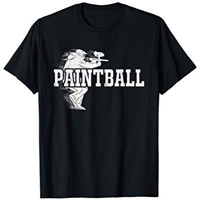 Lustiges Paintball Design Geschenk Paintballer Hobby T-Shirt