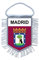 Akachafactory Wimpel mini Flagge Fahne flaggen miniflagge Spanien Madrid