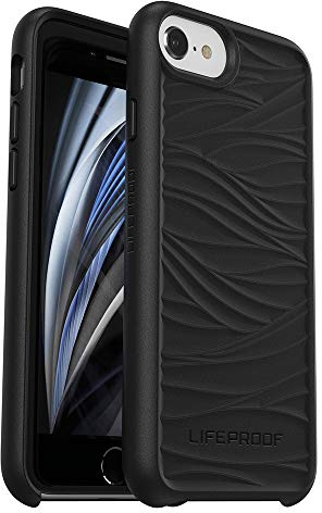 LifeProof Wake Case for iPhone 6s / 7 / 8 / SE 2nd Gen / SE 3rd Gen, Shockproof, Drop proof to 2 Meters, Protective Thin Case, Sustainably made from Recycled Ocean Plastic, Black