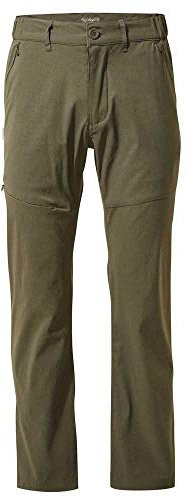 Craghoppers Men's Kiwi Pro II Walking Trousers Active Stretch Bottoms Dk Khaki 34 S