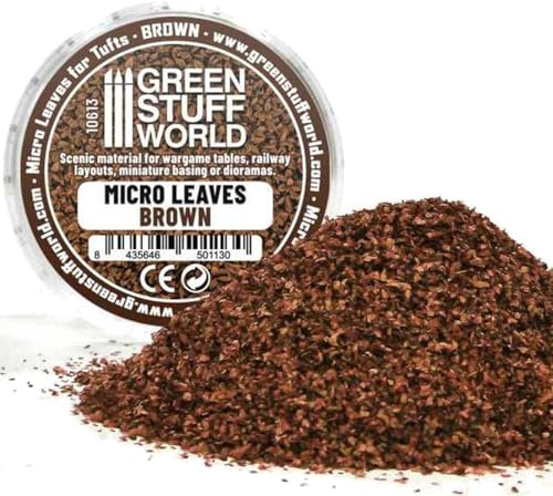 Green Stuff World Micro Leaves 15g - Brown