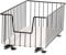 bremermann Schrank-Korbauszug 30 cm Breite mit Einlegeboden, Küchenschublade zum Nachrüsten, Vollauszug mit Teleskop-Schienen, ideal für Küche, Bad & Schlafzimmer, aus Metall (Schwarz)