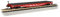 Bachmann Spur N - Güterwagen 52' Steel Flatcar Santa Fe