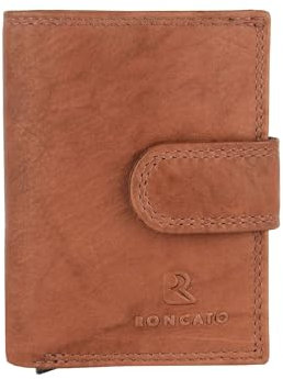 RONCATO Portafoglio Uomo In Vera Pelle, Porta Carte di Credito, Porta Documenti, Slim Con Scatola Regalo