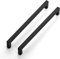 Ravinte 10 Pack Kitchen Door Handles Black Handles for Cupboards 256mm Cupboard Handles Kitchen Cabinet Handles Square Bar Wardrobe Handles Cabinet Door Handles Drawer Handle, UKFX256HS10