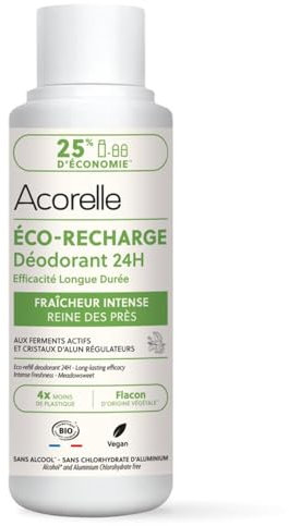 Acorelle Deo Roll-On, Intensive Frische, Refill, 100ml