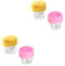 Gatuida 4 Sets Small Size Cleaner Rotatable Remover Daily Care Kit for Eye Health Travel Case for Men Women Random Color