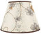 Amosfun Eleganter Grauer Vintage Lampenschirm Blumenmuster Tischlampenschirme Wohnkultur Ersatz