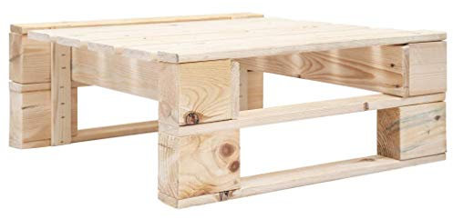 ShGaxin Garten-Palettenhocker, Gartenhocker, Balkon Hocker, Fusshocker Garten, Hocker Garten, Fußhocker Für Sessel, Gartenmöbel Hocker, Holz