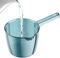 Veeteah Water Scoop, Bath Pitcher Transparent Bathing Mug, Strong Long Handle Bath Mugs for Bathroom, Water Ladle for Bath, Kitchen, Fruits, Bathroom, Vegetables