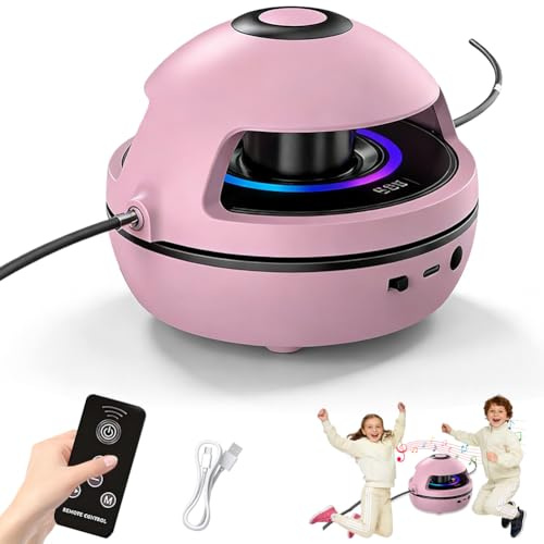 Comba electrónica con mando a distancia, cuerda de saltar eléctrica, 10 niveles de velocidad, música Bluetooth, Smart Jump Rope Machine, contador de pantalla LED