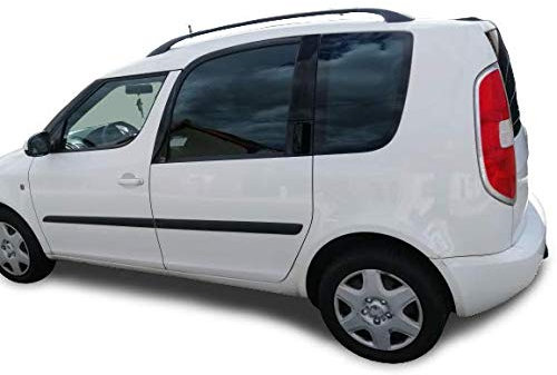 Solarplexius Auto-Sonnenschutz Scheiben-Tönung passgenau für Skoda ROOMSTER Bj. 2006-15 Komplettsatz Keine Folie