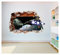Wandaufkleber in Lochform mit Star Wars Todesstern, bedruckter Vinyl-Aufkleber (SS40010), Vinyl, Supersize 1200mm x 840mm