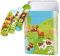 40 Pflaster-Strips Box 5,6 cm x 1,9 cm - mit 3 Kids-Like Farmtier Motiven für eine schnelle Heilung, wiederverwendbare Zinkbox, 2er Pack (2 x 1Stück)