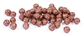 HOBI Mini Boules pailletées Rose Gold 8 mm 10 GR - Rouge - Taille Unique