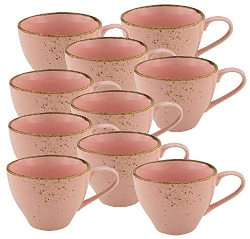 10er SET CreaTable 20083 Nature Collection Obertasse 200 ml ROSE