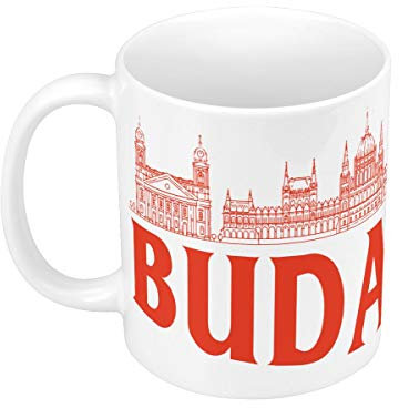 Fabulous Keramische Becher 325ml Budapest Minimalist Reisen Ungarn Tourismus