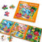 QUOKKA Magnetic Puzzles for 2 3 Year Olds - Travel Games for Kids Age 4 5 - Travel Toys for Toddlers on Plane Car Ride - 36 pc Jigsaw Animal Games For 3 year olds - Plane Activities For Kids