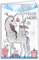 Afie 61-5676 Frohe Weihnachten Karte mit Umschlag und Silber glänzend funkelnd Einhorn Horn Krone Pony Pferd Weiß Schal Rosa Geschenke Flockenmagisch für Mädchen