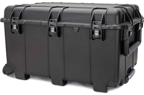 NANUK 975 Waterproof Hard Case with Wheels - Black