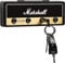 Marshall Schlüsselbrett Schlüsselhalter Wandmontage JCM800 Gitarre Schlüsselanhänger Haken Halterung mit 4 Gitarrenstecker Ein Geschenk für Musikliebhaber