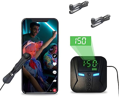 Automatischer Klicker für iPhone, iPad, Handy-Bildschirm, Geschwindigkeitsklicker für Android iOS, simulierter Finger, kontinuierliches Klicken, verstellbarer automatischer physikalischer Tapper