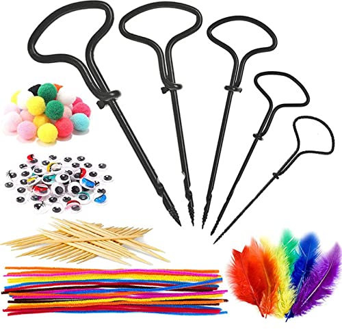 higyee 3 Kastanien- -Bohrer | Robustes, multifunktionales Kastaniennadel-Set - Kastanienbohrer, Zubehör, Zubehör-Set für Kindergärten, Schulaktivitäten, Basteln, Spielzimmer