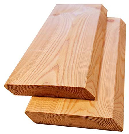 Sichtschutz Zaunelemente Rhombusleisten Lärche 20x120mm 1,5m 45° TOP 10 Stück