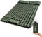 CALIYO Isomatte Selbstaufblasend Camping 2 Personen, 200x135 cm Verdickte Luftmatratze mit FußpressPumpe, Ultraleicht & WasserdichtIntegriertes Kopfkissen, Kleines Packmaß(Olivgrün)