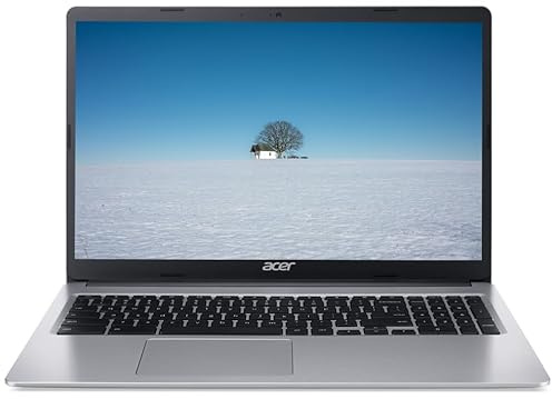 Acer Chromebook 15.6 Intel Celeron 4GB 64GB eMMC Dove Gray (Renewed)