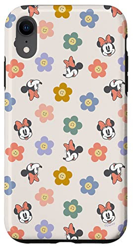 iPhone XR Disney Minnie Mouse Springtime Flowers and Happy Smiles Case