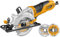 Ingco MFS1251 Mini Sega Circolare 750 W A Filo per Taglio Legno Piastrelle Plastica Tagli da 45° 90° 2 Dischi Inclusi