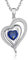 jiamiaoi Herz Kette Silber 925 Damen 925 Silberkette mit Herzanhänger Halskette Herz