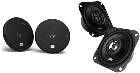 JBL Stage1 621 - Ensemble d'enceintes de Voiture 2 Voies de Harman Kardon - Haut Parleur 175 Watt & Stage1 41F Haut Parleur Voiture 2 Voies de Harman Kardon - 125 Watts 25 Watts RMS