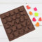 1 Pezzo Stampo per cioccolatini natalizi, BQRKOTM 3D Decorazione di Cottura, 25 stampi in silicone per caramelle, antiaderente, con forme a tema natalizio, per torte al cioccolato fai da te