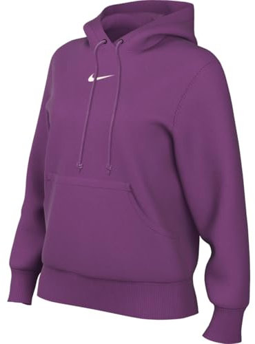 Nike Sportswear Phoenix Fleece Hoodie (Women), Hot Fuchsia/Sail, HF6839-518, M