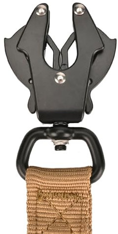 Zhadyu Hunde -Leine -Schnapphaken, Hunde -Leinen Carabiner,Drehhund -Leinen Carabiner Frog Clip | Schnellverkaufssperrung Haustierversorgungen Metall -Hardware -Schnalle zum Wandern, Training