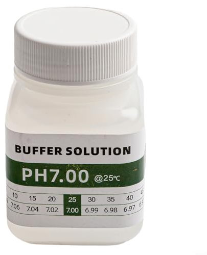 Emiif Ph Calibration Buffer Solution Set 4.00 7.00 10.01 With ORP 222mV Standard Solution For Laboratory Test Meters 50ML(7.00)