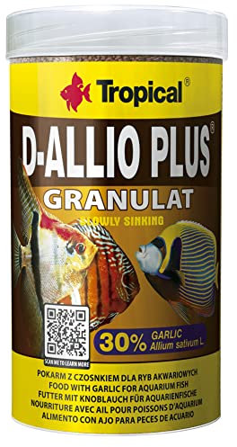 Tropical D-Allio Plus Granulat Futter mit Knoblauch, 1er Pack (1 x 250 ml)