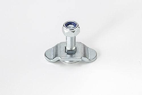 Wistra 4 x Schraubfitting M8 für Airlineschiene/Zurrschienen, Airlinebeschlag