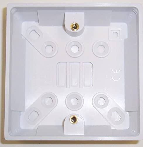 PRO-ELEC ? 1 Gang Oberfläche Mount Unterputzdose Gerätedose Box, 25 mm