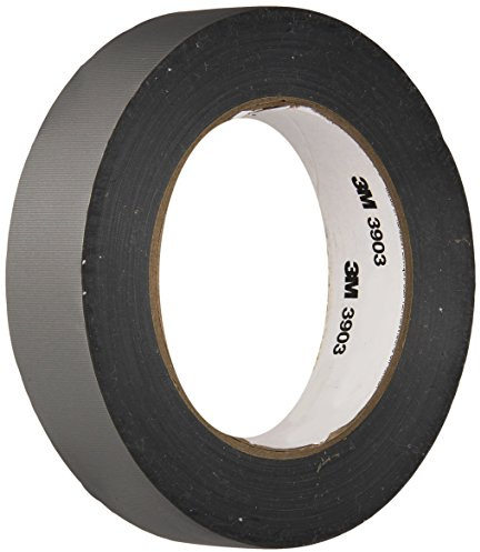 3M - 1-50-3903-GREY 3903 Vinyl Duct Tape Roll - 1 in. x 150 ft. Grey, Moisture, Chemical Resistant, Rubber Adhesive Tape with Embossed Vinyl Backing.