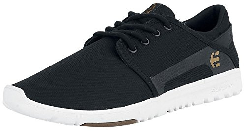 Etnies Herren Scout Skateboardschuhe, Schwarz 979 Black White Gum, 45 EU
