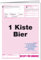Grußkarte mit Umschlag/Klappkarte LUSTIG - Motiv: 1 KISTE BIER, Anlass: Fun Männer/Frauen, Künstler/Verlag: ART & IMAGE, Größe: 11,5x16 cm