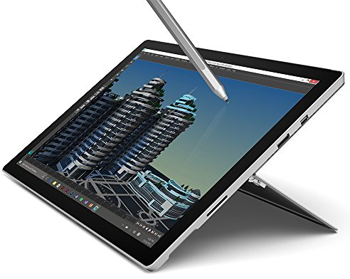 Microsoft Surface Pro 4 Tablette Noir Argent Argent 256GB, 8GB RAM, Intel Core i5