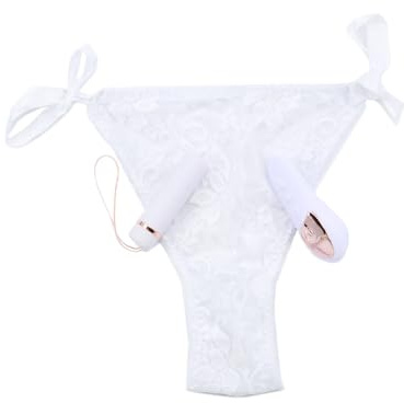 Nu Sensuelle Remote Control Pleasure Panty 15 Function White, One Size