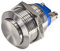 Drucktaster - Schraubkontakte - Durchmesser Ø 16 mm - aus V2A Edelstahl - staub- und wasserdicht - AC/DC - witterungsbeständig und langlebig - (Hervorstehend)