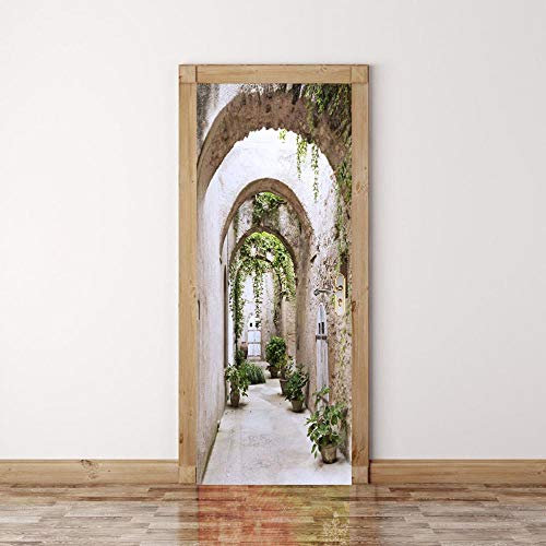 XXXCH 3D Türaufkleber 80X200CM Türbogen Türtapete selbstklebend TürPoster - Fototapete Türfolie Poster Tapete Meer Aufkleber DIY Selbstklebende Wandbild PVC Wasserdichte Tapete