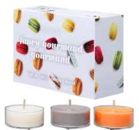 Partylite Teelichtbox 12 teilig gemischt *Köstlich*